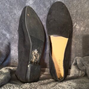 Torrid Black faux Suede Loafers